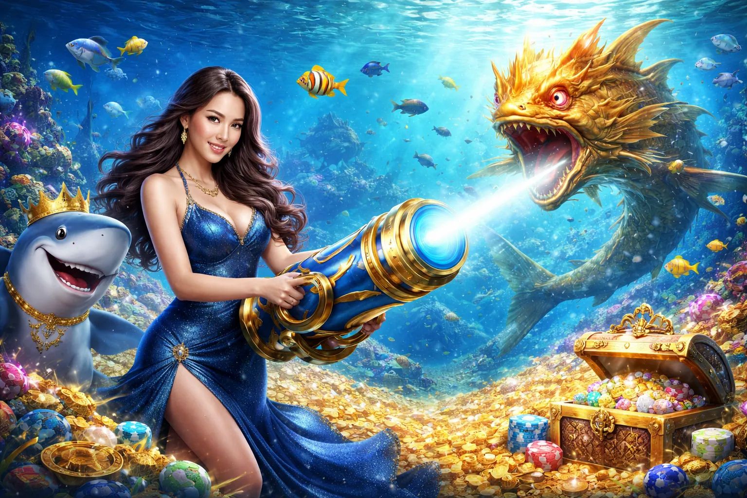 Hình ảnh chính game Bắn Cá luckywin88